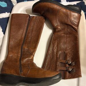 Keen Brown Leather Women's Boots
